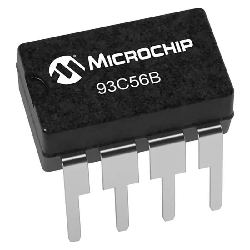 Microchip 2 kB Serial EEPROM 250 ns 8-Pin SOIC Serial-3 Wire 93C56B-I/P
