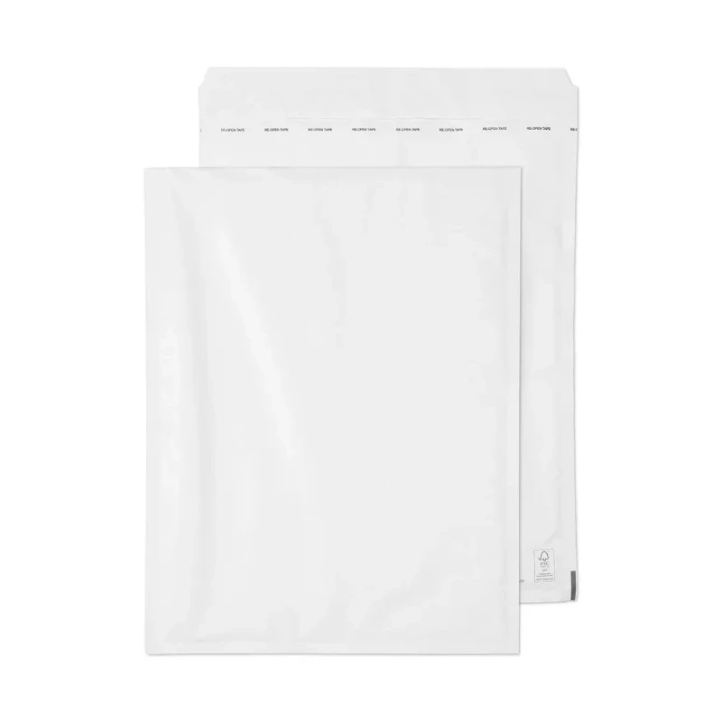 RS PRO White Mailing Envelope 178-4170 470x350 mm Pack of 50