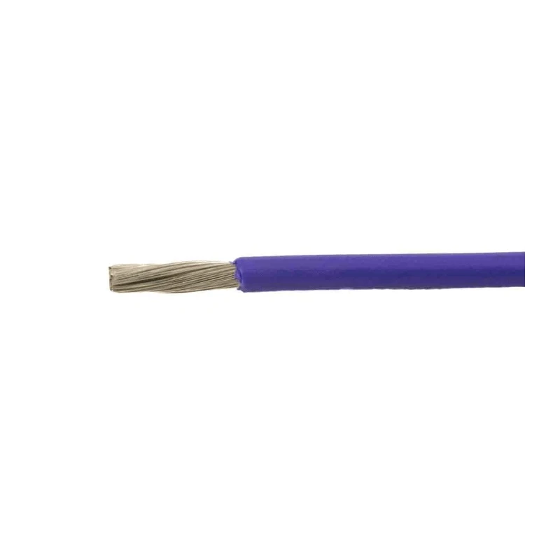 Alpha Wire Ecogen Ecowire Metric Series Purple Hook Up Wire 20 AWG 28/0.16 mm², 50 m 67050 VI321