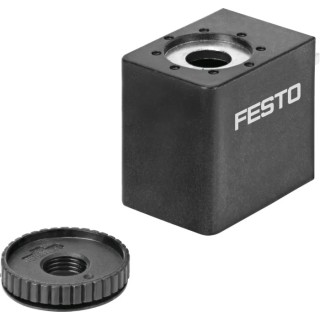 Festo Replacement Solenoid Coil 24V DC Supply Voltage VACF Series VACF-B-C1-1