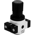 Festo D Series Pneumatic Regulator G 1/8 Inlet and Outlet, Maximum Operating Pressure 16 bar, Die Cast Zinc LR-1/8-D-O-MINI