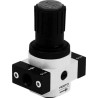 Festo D Series Pneumatic Regulator G 1/8 Inlet and Outlet, Maximum Operating Pressure 16 bar, Die Cast Zinc LR-1/8-D-O-MINI