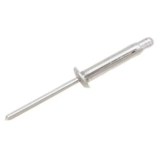 RS PRO Aluminium Dome Head Blind Rivet, 4.8 mm Diameter, 20.5 mm Length, Grip Range 3-9 mm, Plain Finish 206-5328