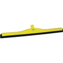 Vikan Yellow Double-Bladed Cell Rubber Squeegee for Industrial Cleaning 110 mm x 80 mm x 700 mm 77556