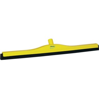Vikan Yellow Double-Bladed Cell Rubber Squeegee for Industrial Cleaning 110 mm x 80 mm x 700 mm 77556