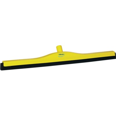 Vikan Yellow Double-Bladed Cell Rubber Squeegee for Industrial Cleaning 110 mm x 80 mm x 700 mm 77556