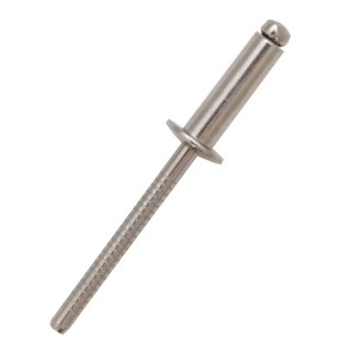 RS PRO Stainless Steel Blind Rivet, 4 mm Diameter, 6 mm Length, Countersunk Head, DIN 7337 206-5459