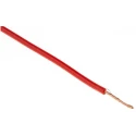 RS PRO Red Silicone Rubber Hook Up Wire 20 AWG Copper Conductor 600V, 270x0.05 mm Core Strands, 100 m Reel 209-8061
