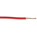 RS PRO Red Silicone Rubber Hook Up Wire 20 AWG Copper Conductor 600V, 270x0.05 mm Core Strands, 100 m Reel 209-8061
