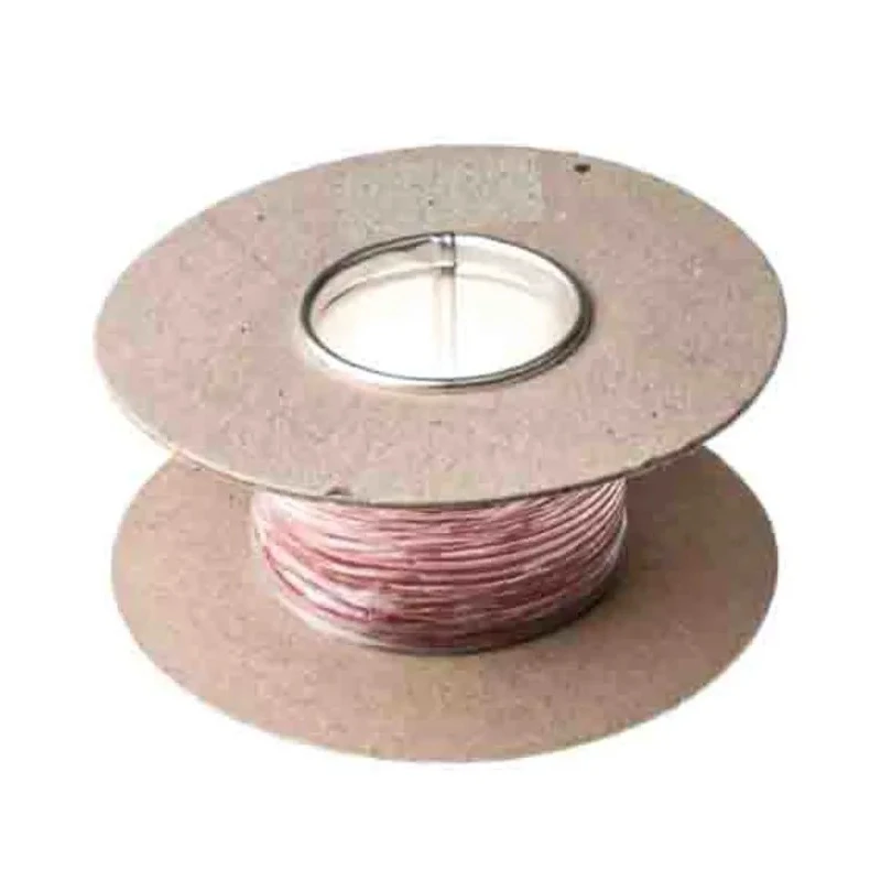 RS PRO Red Silicone Rubber Hook Up Wire 20 AWG Copper Conductor 600V, 270x0.05 mm Core Strands, 100 m Reel 209-8061