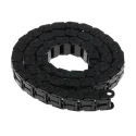 Igus Black Cable Trunking e-chain Series, W22.5mm x D15mm, Length 1m, Minimum Bend Radius 38mm, Igumid G Material 07.16.038.0