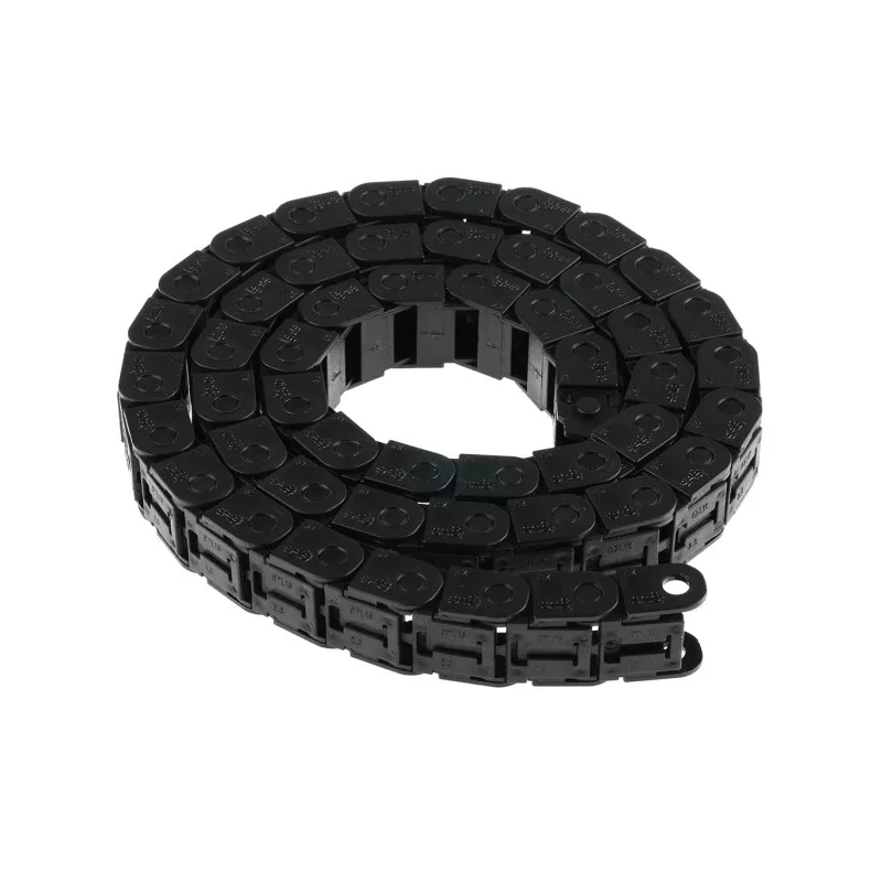 Igus Black Cable Trunking e-chain Series, W22.5mm x D15mm, Length 1m, Minimum Bend Radius 38mm, Igumid G Material 07.16.038.0