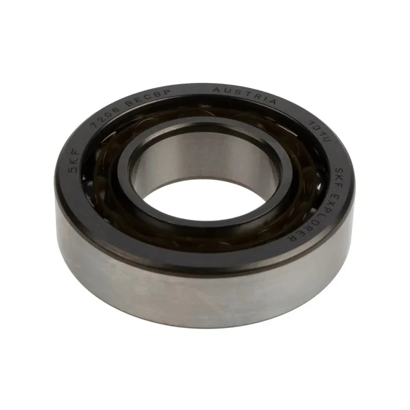 SKF Single Row Angular Contact Ball Bearing 30 mm ID 62 mm OD 16 mm Race Width 7206 BECBP