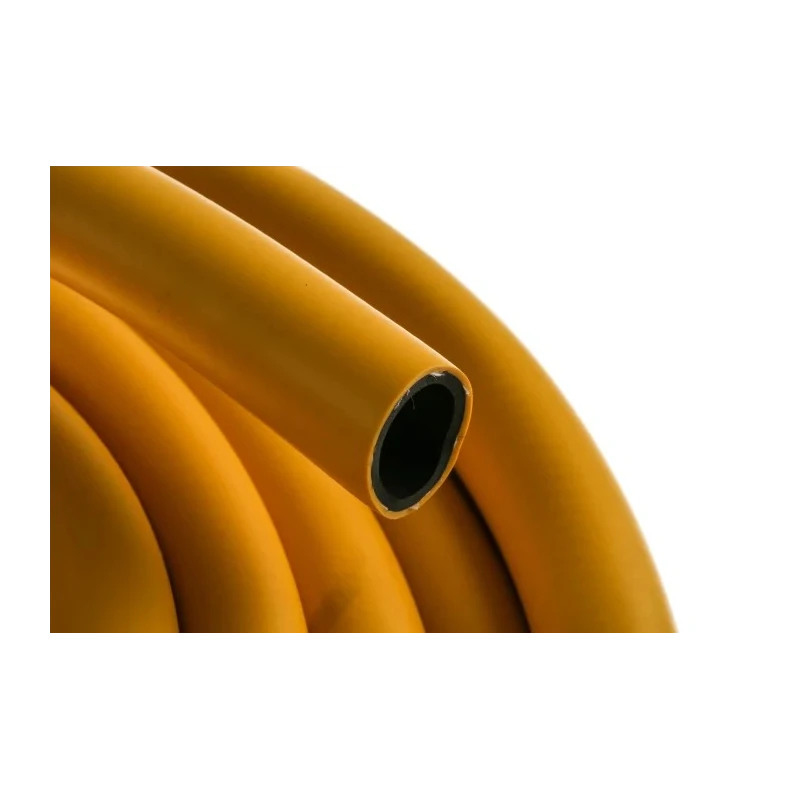 RS PRO Extraflex Reinforced Polyvinyl Chloride Yellow Hose Pipe 25.5mm OD, 19mm ID, 10 bar, 25m Length 197-8285