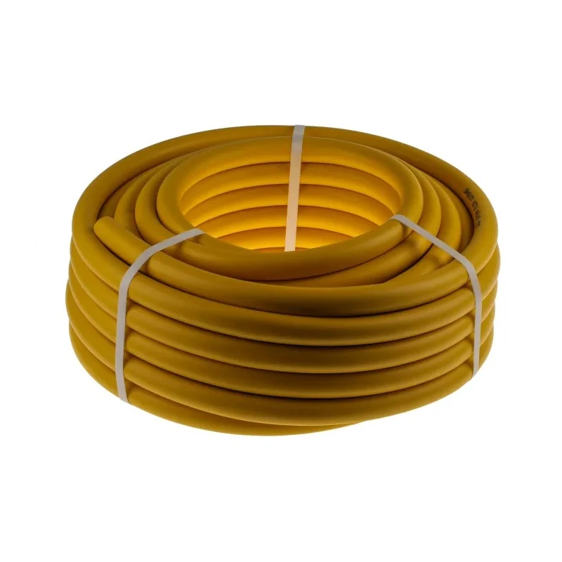 RS PRO Extraflex Reinforced Polyvinyl Chloride Yellow Hose Pipe 25.5mm OD, 19mm ID, 10 bar, 25m Length 197-8285