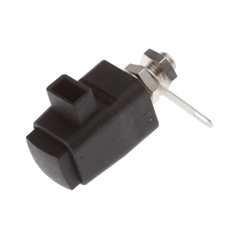 Schutzinger 2.5 mm Black Insulated Terminal Post, 300V, 16A SDK801 BLK