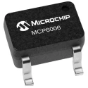 Microchip Operational Amplifier 1 MHz Single Channel 5-Pin SC-70-5 Package 5.5V MCP6006T-E/LT