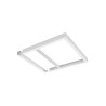 LEDVANCE Surface Type Light Bracket White Aluminium Mount 600.5mm x 600.5mm x 75mm 4058075472914