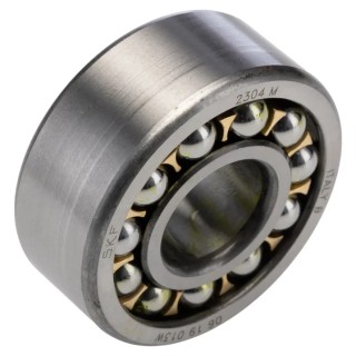 SKF Self-Aligning Double Row Ball Bearing 20mm Inside Diameter 52mm Outside Diameter 21mm Race Width Machined Brass 2304 M