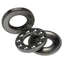 SKF 1 Row Thrust Ball Bearing 15 mm ID, 32 mm OD, 12 mm Width, Sheet Metal Cage Steel Balls 51202