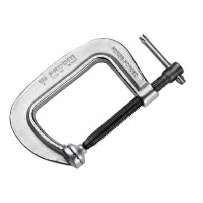 Facom G Clamp with 80 mm Jaw Opening and 115 mm Jaw Depth, Length 167 mm 271A.80