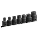Facom 7-Piece 1/2 in Torx Impact Socket Set Chrome Molybdenum Steel Japan NSTX.J7