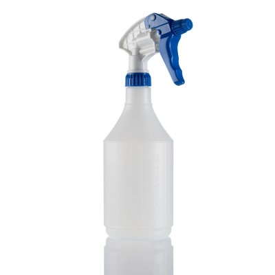 Robert Scott Blue Spray Bottle, 750ml, Impact-Resistant PE, Leak-Resistant Trigger 101956/B
