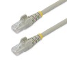 StarTech.com Cat6 Ethernet Cable 4 Core 3 m Grey Unshielded Unscreened Snagless LSZH Jacket