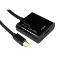 RS PRO Mini DisplayPort to HDMI Female Display Adapter 240mm Length 236-9127