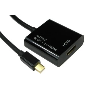 RS PRO Mini DisplayPort to HDMI Female Display Adapter 240mm Length 236-9127