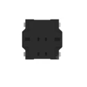 TE Connectivity Black Tactile Switch Top SPST 50mA Surface Mount USLPT3737AL5TR