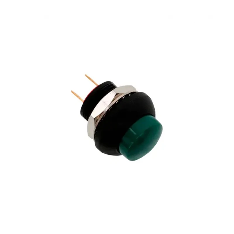 TE Connectivity PB6 Series Push Button Switch, On-Off, Panel Mount, Green Actuator, 1 NO, IP68 PB6B2HS6M2CAL00