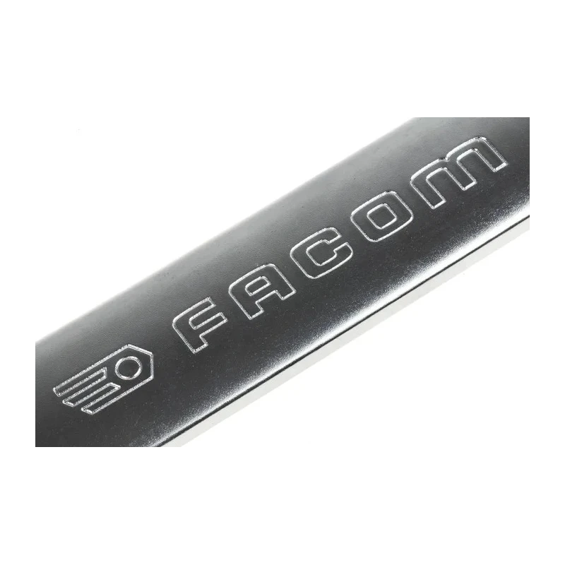 Facom Double Ended Open Spanner Metric 27 to 29 mm Size, Satin Chrome Finish, 301mm Length 44.27X29