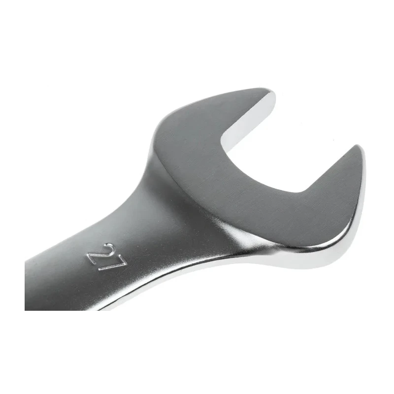 Facom Double Ended Open Spanner Metric 27 to 29 mm Size, Satin Chrome Finish, 301mm Length 44.27X29