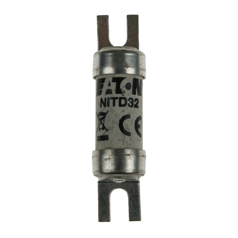 Eaton 32A British Standard Fuse A1 550V AC High Rupture Capacity 44.5 mm Fixing Centres NITD32