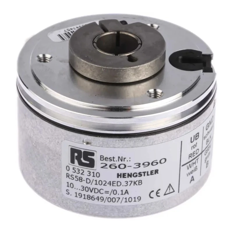 Baumer RI58-D Series Incremental Encoder 30V DC Power, 1024 PPR, Push Pull Signal, Hollow Shaft 12 mm RI58-D/ 1024ED.37KB