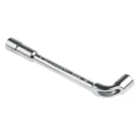 Facom Hexagon Tubular Box Spanner 7 mm Tip, 106mm Overall Length, Chrome Vanadium Steel 75.7