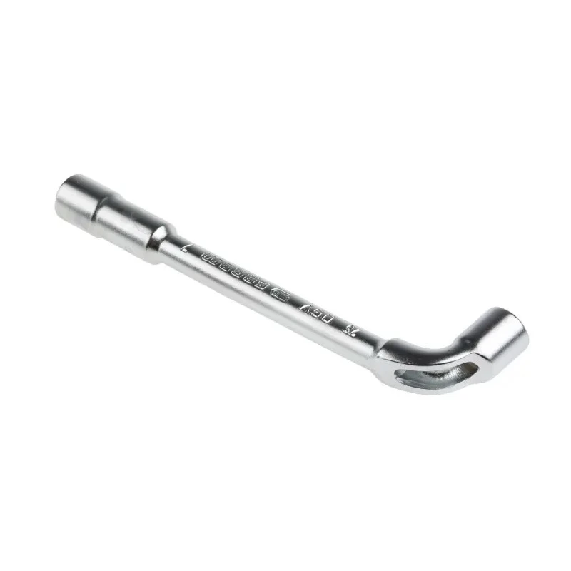Facom Hexagon Tubular Box Spanner 7 mm Tip, 106mm Overall Length, Chrome Vanadium Steel 75.7