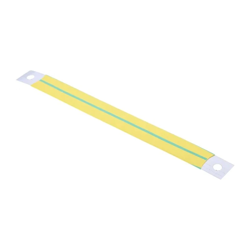 RS PRO Insulated Copper Earthing Strap Copper Body, Green and Yellow Sleeve, -55 to +135°C 264-9225