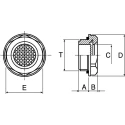 Elesa High Temperature Liquid Level Indicator with Elastomer Seal, Connection G 3/4, 2 bar Pressure, 140°C Maximum 14483