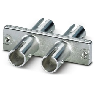 Phoenix Contact SC Multimode Fibre Optic Adapter 50/125 μm, 0.35dB Insertion Loss, Zinc Alloy Housing, 9.4x34.7x29.7 1208094