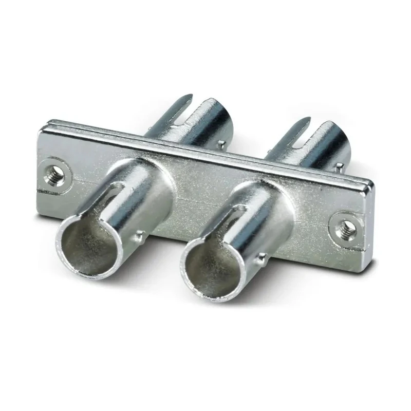 Phoenix Contact SC Multimode Fibre Optic Adapter 50/125 μm, 0.35dB Insertion Loss, Zinc Alloy Housing, 9.4x34.7x29.7 1208094