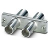 Phoenix Contact SC Multimode Fibre Optic Adapter 50/125 μm, 0.35dB Insertion Loss, Zinc Alloy Housing, 9.4x34.7x29.7 1208094