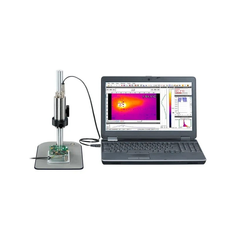 Optris Thermal Imaging Camera Kit USB 2.0, 900 °C Max Temperature, 382 x 288 Pixel Detector Resolution CATXI40LTF20CFKT090C