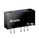 Recom DC/DC Converter Dual Output 12V DC -12V DC 42mA 12V DC Input 10.8V Minimum Input 1W Through Hole Mount RB-1212D