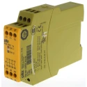 Pilz 24V DC Safety Relay with 4 Safety Contacts, Screw Terminal, DIN Rail Mount, PZE X4V 774581