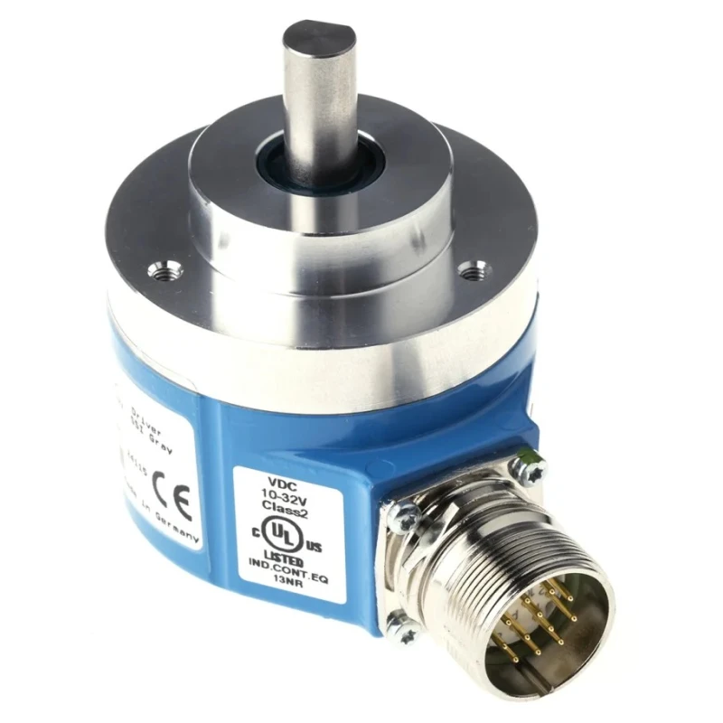 Baumer ARS60 Series Absolute Encoder, IP65 Rated, 32V DC Supply, 8192 ppr, SSI Interface, Solid 10 ARS60-A4A08192 / 1031447