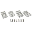 Fibox CAB Series Polyamide Wall Bracket for Use with CAB Series TF CAB WALL MOUNT SET PA