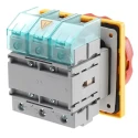 Siemens 3-Pole Panel Mount Isolator Switch  IP65, 100A, 37 kW, Red Handle, Screw Terminal
