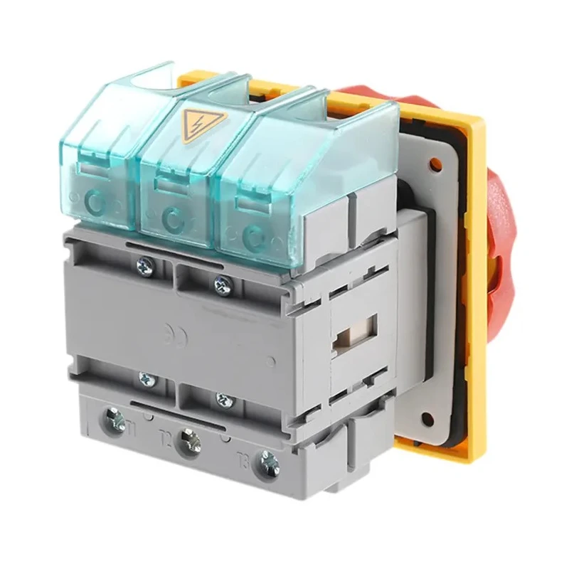 Siemens 3-Pole Panel Mount Isolator Switch  IP65, 100A, 37 kW, Red Handle, Screw Terminal